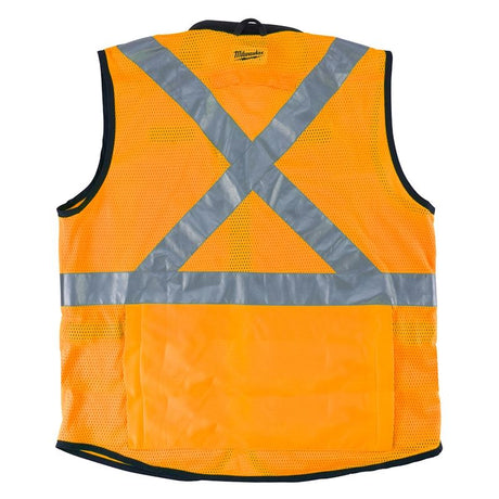 48-73-5093 High Visibility Orange Performance Safety Vest - XXL/XXXL (CSA)