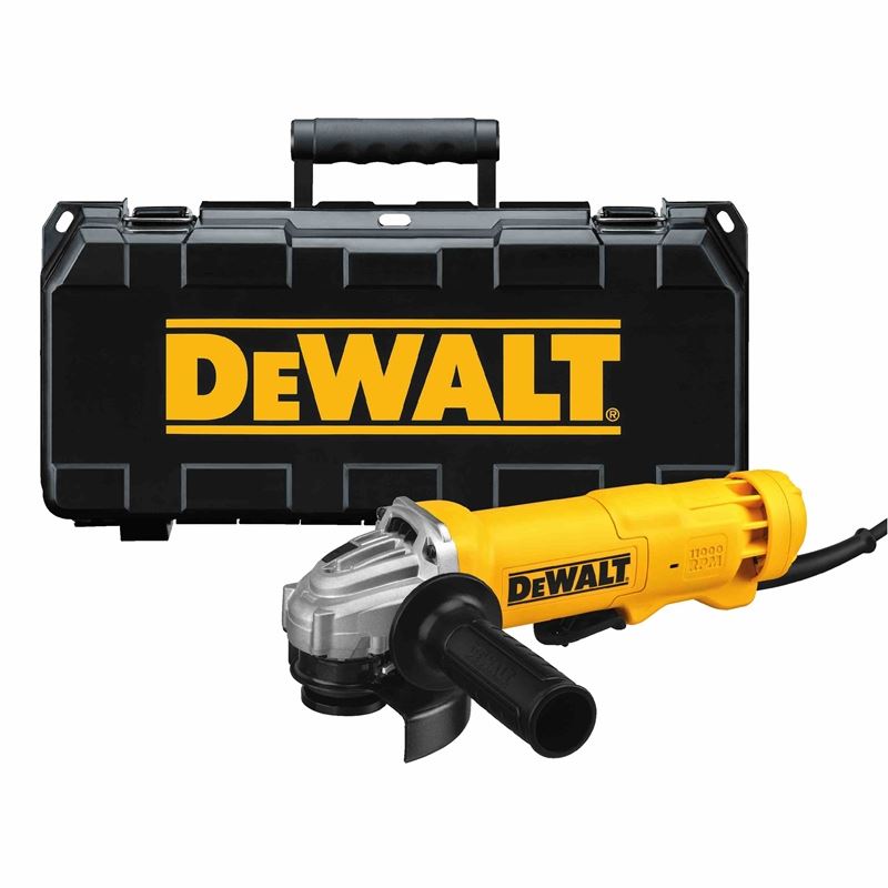 DEWALT DWE402K 4-1/2" (115mm) Small Angle Grinder Kit