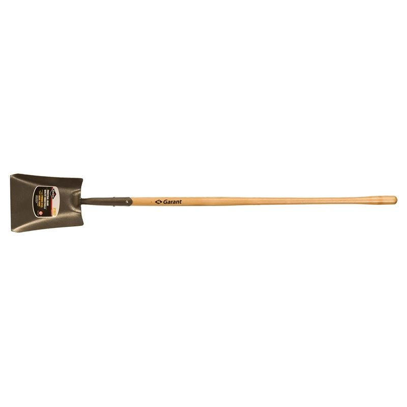 Garant GFS2L Square point shovel, long wood handle