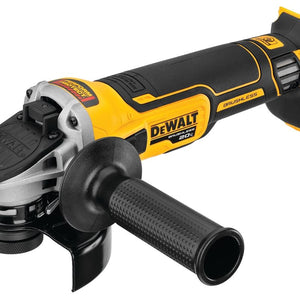 DEWALT DCG405B 20V MAX XR 4.5 IN. SLIDE SWITCH SMALL ANGLE GRINDER WITH KICKBACK BRAKE (TOOL ONLY)