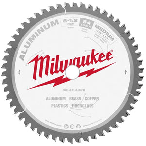 Milwaukee 48-40-4320 6-1/2in Circular Saw Blade - Aluminum