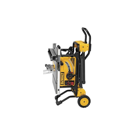 DEWALT | DWE7491rs 10" Jobsite Table Saw 32 - 1/2" (82.5cm) Rip Capacity, and a Rolling Stand