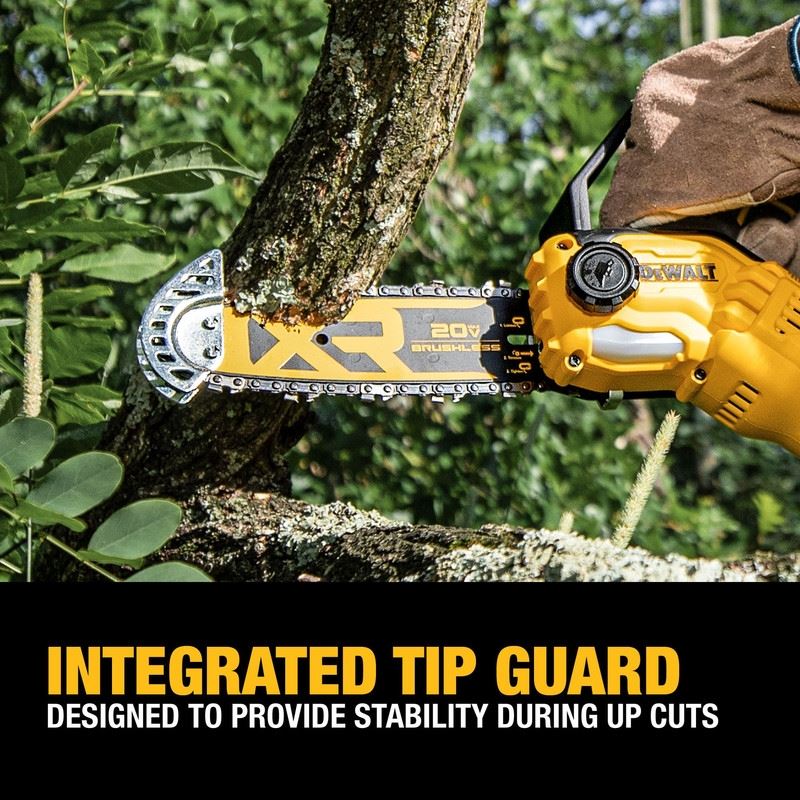 DEWALT DCCS623B 20V MAX 8 in. Brushless Cordless Pruning Chainsaw (Tool Only)