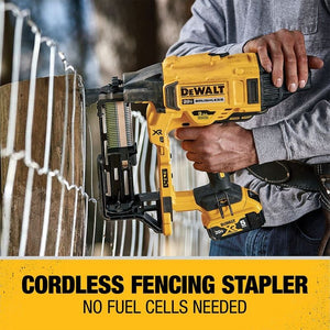 DEWALT DCFS950P2 20V MAX XR 9 GA Cordless Fencing Stapler Kit