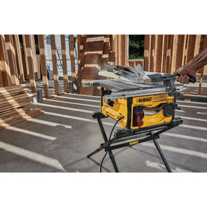 DEWALT DWE7485WS 8-1/4 in. Compact Jobsite Table Saw W/Stand