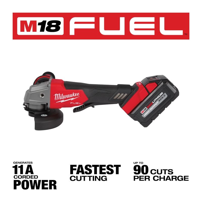 Milwaukee 2991-22 M18 FUEL Compact Impact Wrench and Grinder 2 Tool Combo Kit