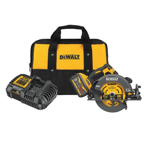 DEWALT DCS578X1 FLEXVOLT 60V MAX BRUSHLESS 7-1/4 IN. CORDLESS CIRCULAR SAW WITH BRAKE KIT