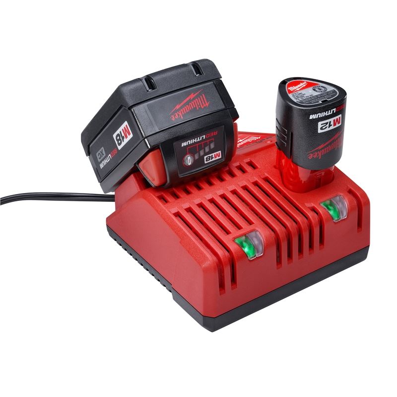 48-59-1812 M18  M12 18 Volt/12 Volt Multi-Voltage Charger