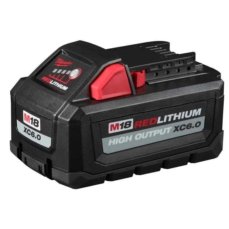 Milwaukee 48-11-1865 M18 REDLITHIUM HIGH OUTPUT XC6.0 Battery Pack