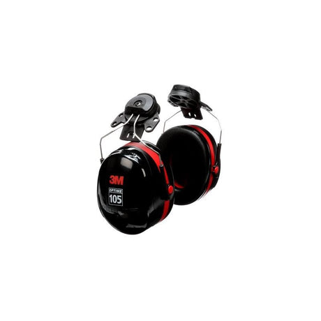 3M Peltor Optime 105 Cap-Mount Earmuffs, H10P3E