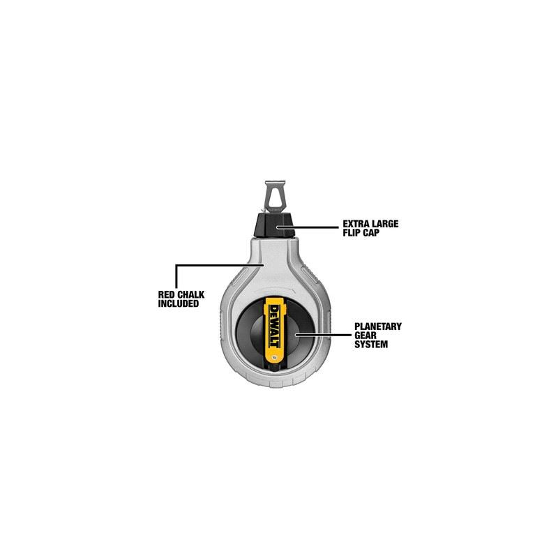 DEWALT DWHT47408 Chalk Reel Kit - 6:1