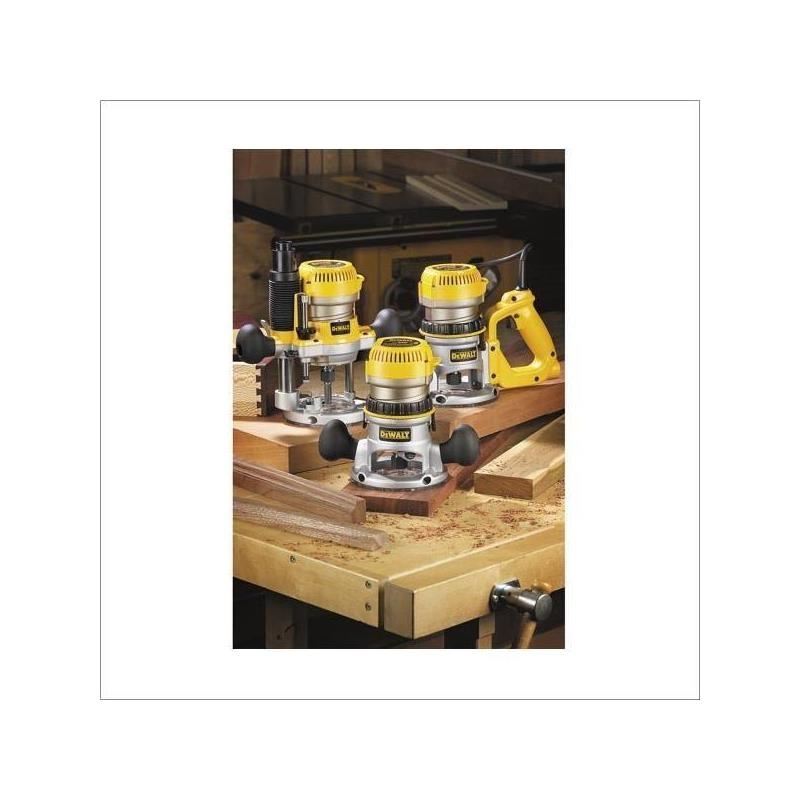 DEWALT | DW618B3 2-1/4HP Maximum Motor HP Three Base Router Kit