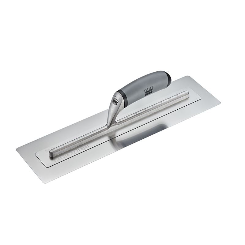 RAGNI R619S-17 17 in Stainless Steel Flexlite Skimming Trowelhigh Lift Handle