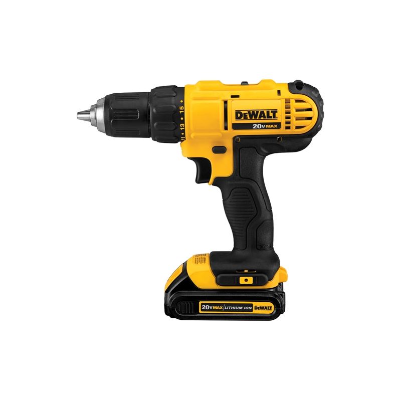 DEWALT | DCD771C2 20V MAX* Lithium-Ion Compact Drill Driver Kit