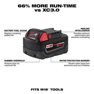 Milwaukee 3697-25 M18 FUEL 5 Tool Combo Kit