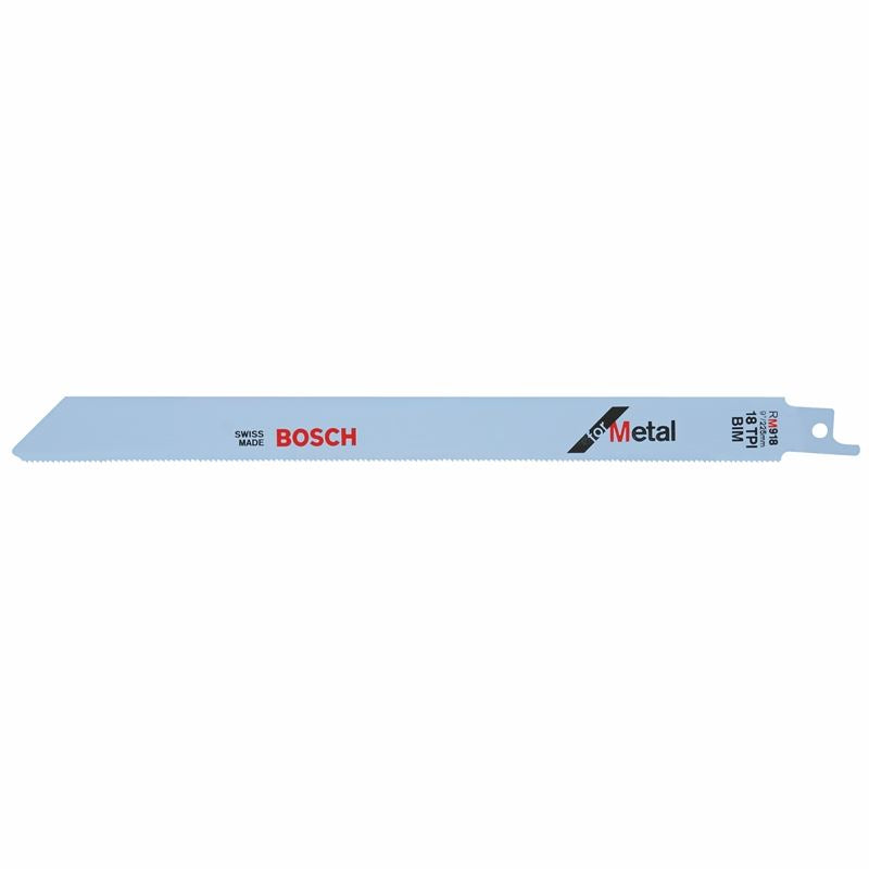 Bosch RM918 5 Pieces 9 In. 18 TPI Metal Reciprocating Saw Blade