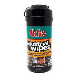 Akfix Industrial Wipes 75 per Cannister