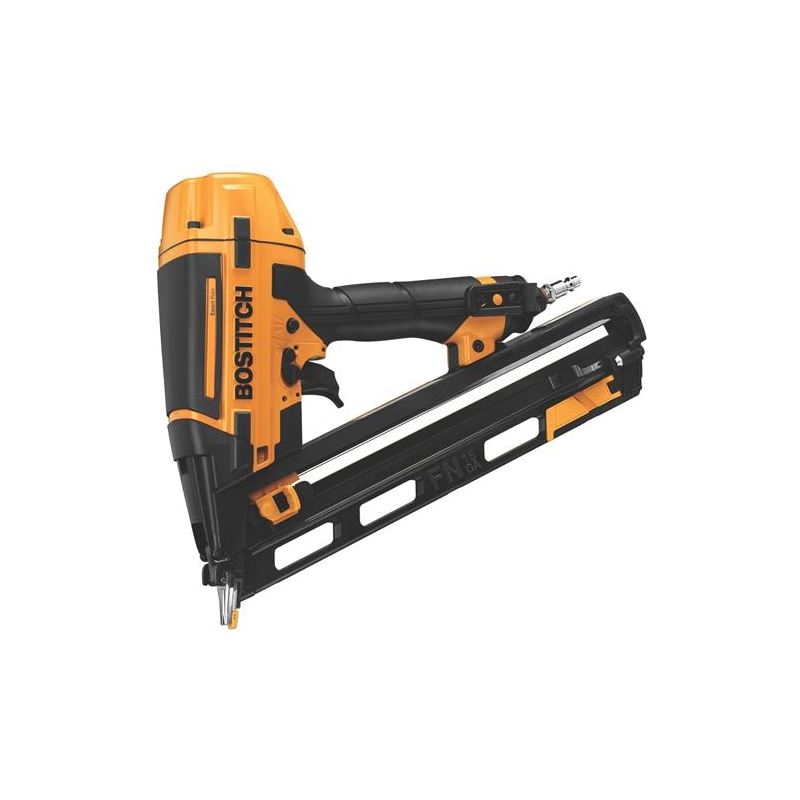 Bostitch | BTFP72156 Smart Point 15-Gauge â€œFNâ€ Style Angle Finish Nailer Kit