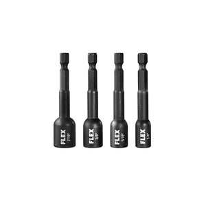 FLEX FAM10301-4 2-9/16in 4 PC IMPACT MAGNETIC NUT DRIVER SET