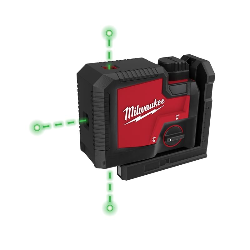 Milwaukee 3510-21 Laser USB Rechargeable Green 3-Point