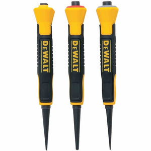 DEWALT DWHT58018 1/32", 2/32", 3/32" Bi-Material Nail Sets