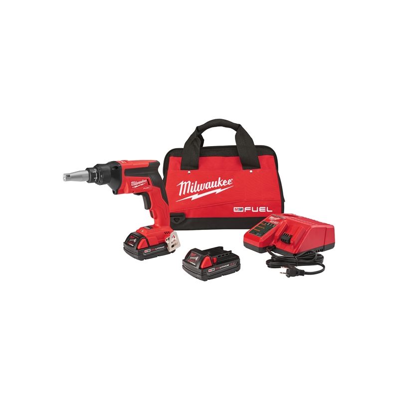 2866-22CT M18 FUEL 18 Volt Lithium-Ion Brushless Cordless Drywall Screw Gun- CP Kit