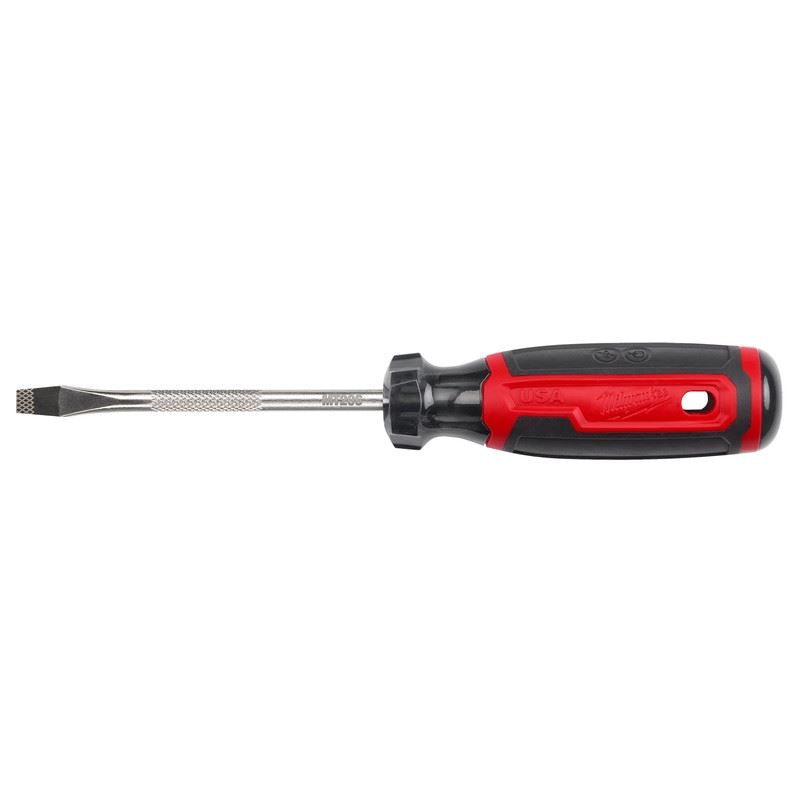 Milwaukee MT206 1/4in Slotted 4in Cushion Grip Screwdriver (USA)