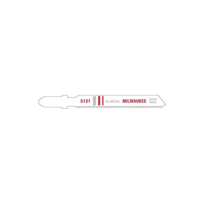 Milwaukee 48-42-5121 3"" 18 TPI Bi-Metal Jig Saw Blade (5 PK)