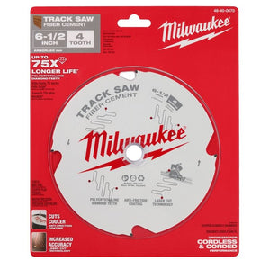 Milwaukee 48-40-0670 6-1/2in 4T Fiber Cement Track Saw Blade