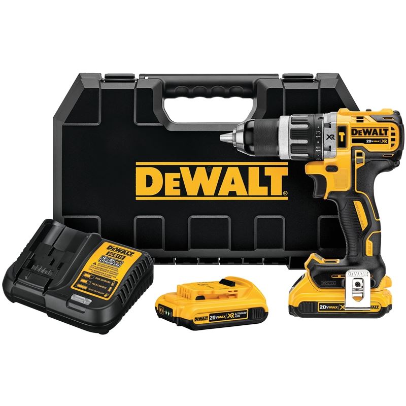 DEWALT DCD796D2 20V MAX XR LITHIUM ION BRUSHLESS COMPACT HAMMERDRILL KIT