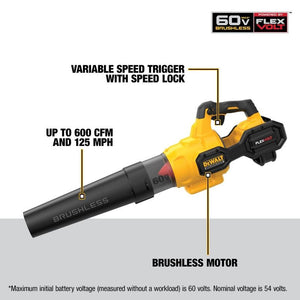 DEWALT DCBL772B 60V MAX FLEXVOLT Brushless Cordless Handheld Axial Blower (Tool Only)