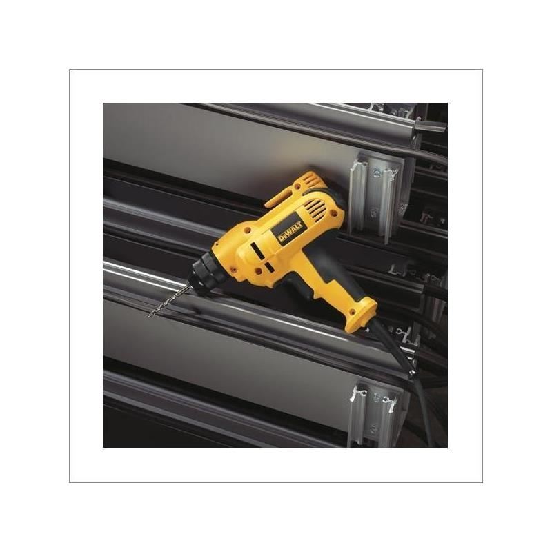 DEWALT | DWD115K 3/8" (10 mm) VSR Mid-Handle Drill Kit with Keyless Chuck