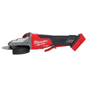 Milwaukee 2886-20 M18 FUEL 5in Flathead Braking Grinder, Paddle Switch No-Lock