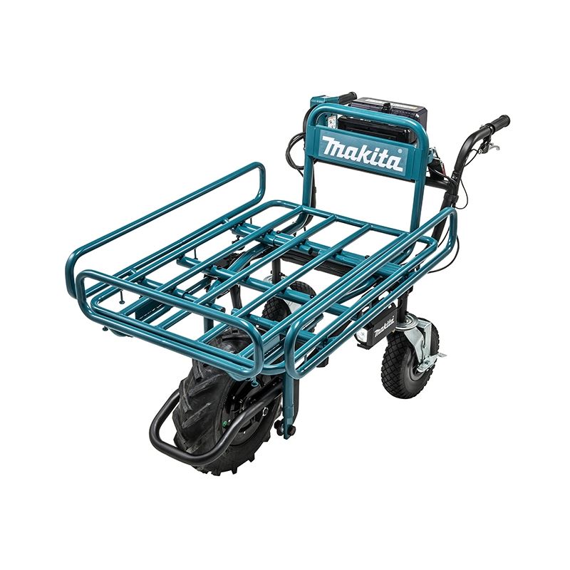 Makita DCU180ZX1 18V x2 LXT Power-Assisted Brushless Wheelbarrow with Flatbed Tray