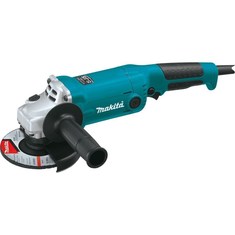 Makita GA5020Y 5in SJS Angle Grinder, with AC/DC Switch