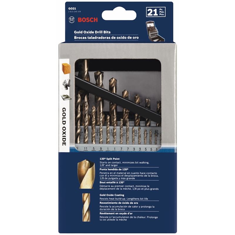 Bosch GO29 29 pc. Gold Oxide Drill Bit Set