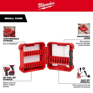 Milwaukee 48-32-9920 Customizable Small Case for Impact Driver Accessories