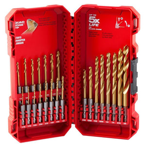 Milwaukee 48-89-4631 SHOCKWAVE Impact Duty RED HELIX Titanium Drill Bit Set - 23PC