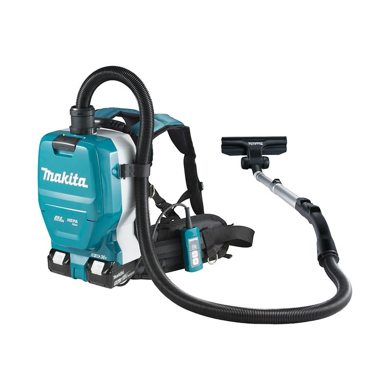 Makita DVC261TX11 18Vx2 LXT Cordless Backpack Vacuum Cleaner (2.0 L)