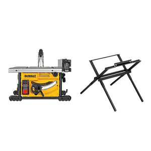 DEWALT DWE7485WS 8-1/4 in. Compact Jobsite Table Saw W/Stand