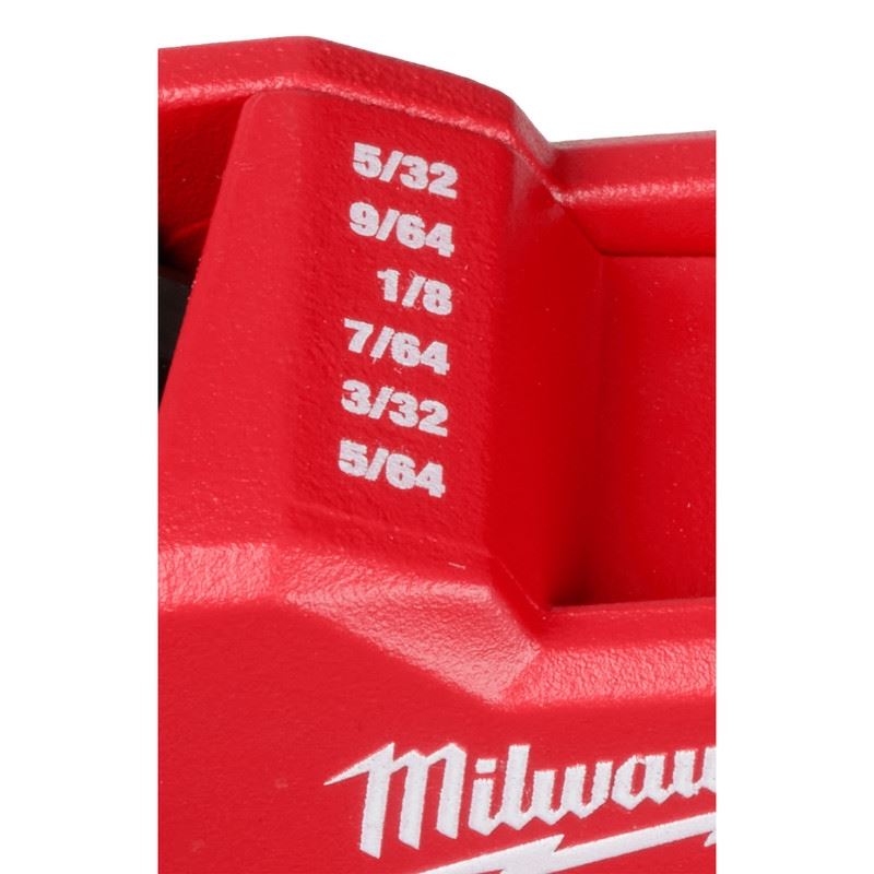 Milwaukee 48-22-2181 9 Key Folding Hex Key Set - SAE