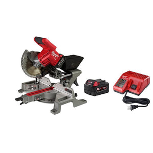 Milwaukee 2733-21 M18 FUELâ„¢ 7-1/4â€ Dual Bevel Sliding Compound Miter Saw Kit