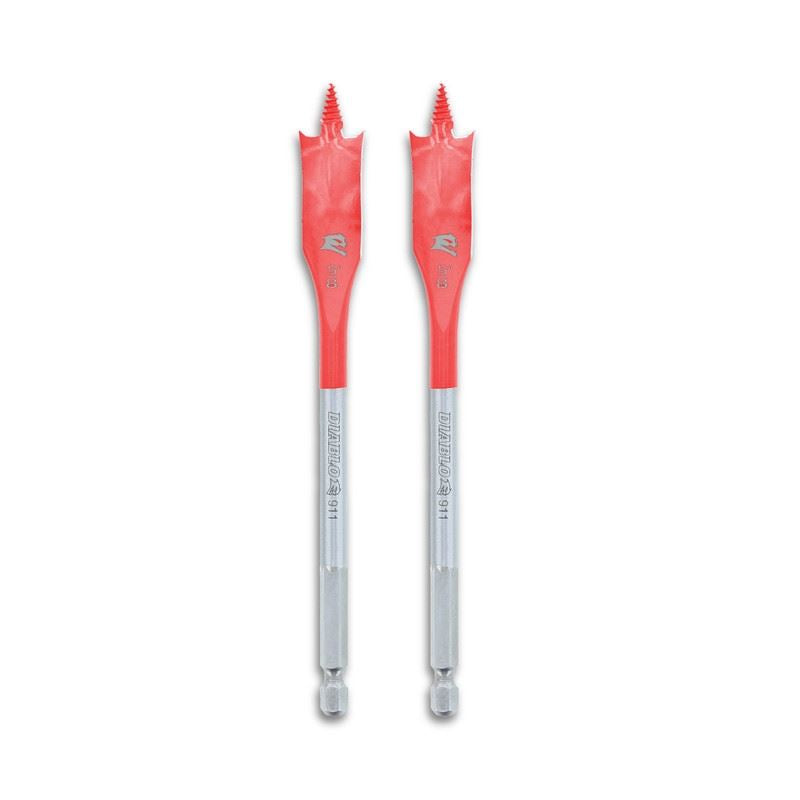 Diablo DSP2070-P2 5/8 x 6 Inch SPEEDemon Spade Bit 2-Pack