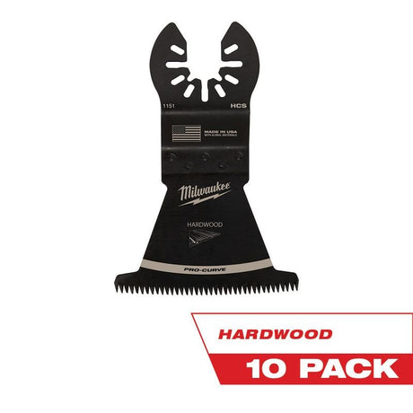 Milwaukee 49-25-1159 OPEN-LOK 2-1/2 in Hcs Japanese Tooth Pro-Curve Hardwood Blade 10 Pk