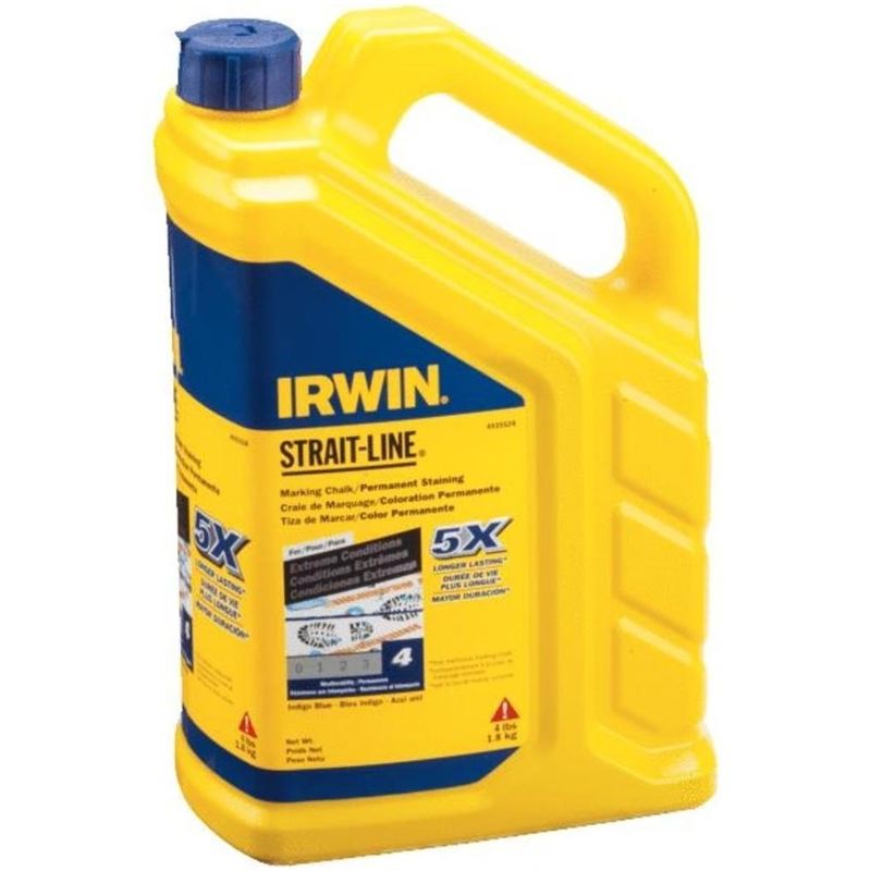 Irwin 5lbs Blue Permanent Staining Marking Chalk