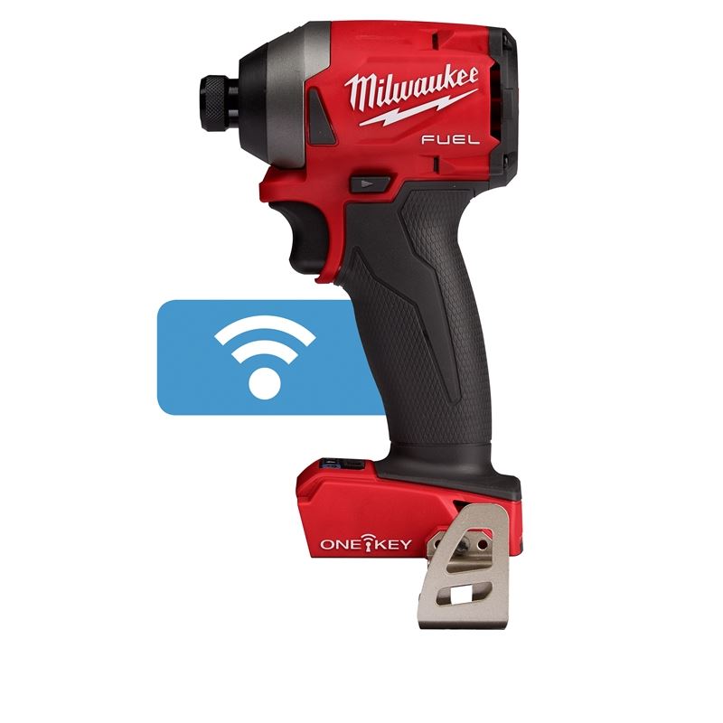 2857-20 M18 FUEL 18 Volt Lithium-Ion Brushless Cordless 1/4 in. Hex Impact Driver with One Key  - Tool Only