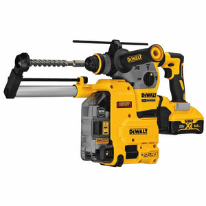 DEWALT DCH293R2DH 20V MAX Brushless 1-1/8 in. L-Shape SDS PLUS Rotary Hammer Kit w/ Dust Collection