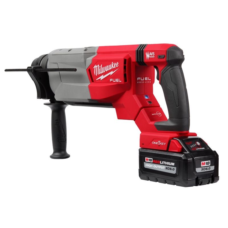 Milwaukee 2916-22 M18 FUEL 1-1/4in SDS Plus D-Handle Rotary Hammer Kit w/ ONE-KEY