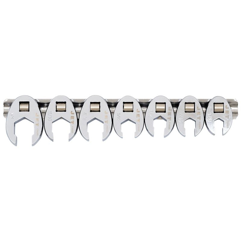 JET Flare Nut Crowfoot Set - SAE - 7PC - 6P