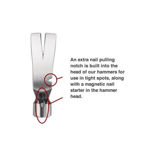 ESTWING EB15-SR 15oz Ultra Series Framing Hammer - Smooth Face